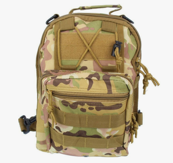 Colorlife Στρατιωτικό Τσαντάκι Ώμου Multicam Camo
