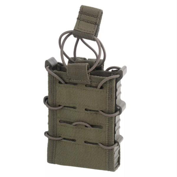 Mil-Tec Open Top Flex Magazine Pouch Single-Olive OD